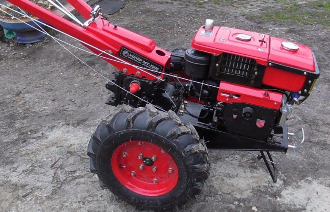 Мотоблок дизельный Хопер МТ-100E